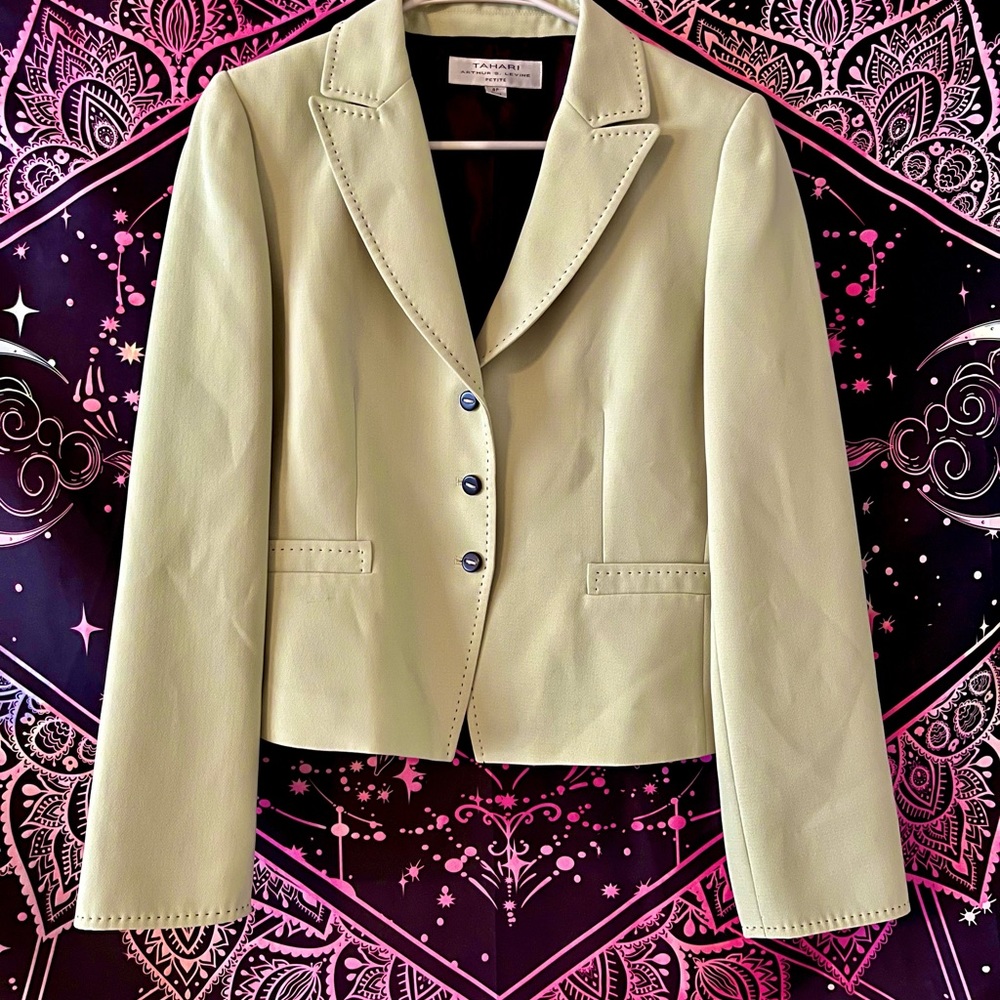 Women’s Sage Green Blazer Jacket